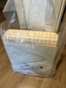 M&S multiway gingham blackout curtain - brand new