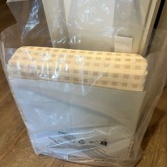 M&S multiway gingham blackout curtain - brand new