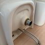 2x Wall Hung Bathroom Sinks with Taps 40 x 38cm Image 4