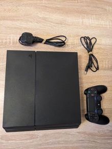 PS4 console with official controller