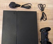 PS4 console with official controller