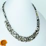 Mosaic Amber beaded necklace for women amber beads Image 2