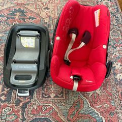 FREE Maxi Cosi Pebble with isofix base.
