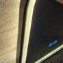 LED Bathroom Mirror Defogger 50x70cm Black Image 8