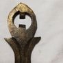 Vintage 2 Heavy Brass Bottle opener African mask 8 Image 4
