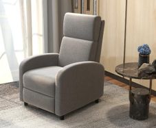 Recliner TV Armchair, Grey