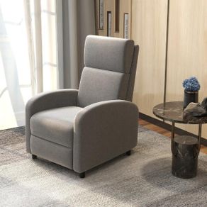 Recliner TV Armchair, Grey