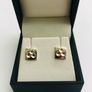 Brand New 9ct Gold & 925 Silver Earrings Image 2