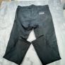 WRANGLER Larston Black Denim Mens Straight Jeans W36 L32 Image 10
