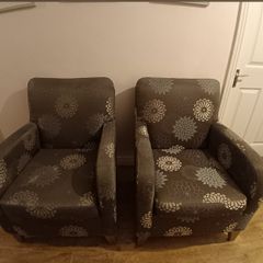 Two armchairs