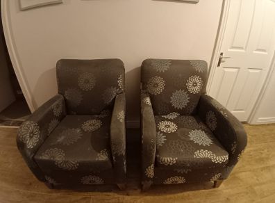 Two armchairs