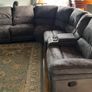 Corner sofa 6 seater 3 reclining  sofas all in per Image 8