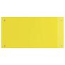 Kitchen Backsplash Yellow 80 x 40 x 0.6 cm Tempered Glass Image 2