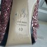 No. 21 pink glitter mules - sz 6.5 Image 10
