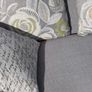 Harvey normam  L shaped corner couch sofa with footstool Image 2