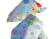 Elephants and Nature Double Sided Bandana Bibs