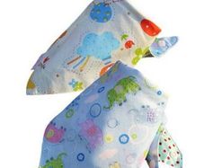Elephants and Nature Double Sided Bandana Bibs