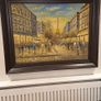 Large Parisian Impressionist Style Painting Image 4