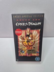 Bruce Lee: Enter The Dragon VHS 2001 Release  (Uncut Special Edition) - Play Tested & Mould Free