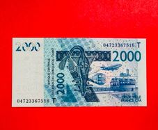 West African States. 2000 Francs 2003 ( Togo )  ( Uncirculated )