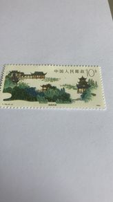 China stamp - West lake in Hangzhou