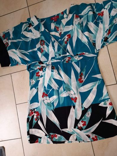 Monsoon silk kimono top