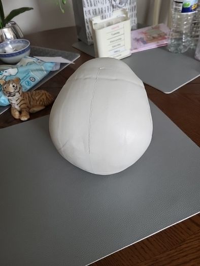 Skull lifesize plastic
