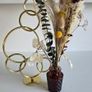 Retro style gold circle ornaments Image 5