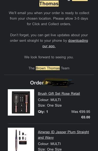 NEW Dyson Airwrap ID multi-styler and dryer - Straight+Wavy (Jasper plum)
