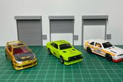 1:64 garage door set for dioramas