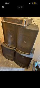 Qtx Sound DJ Speakers