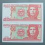 Cuba Ernesto Guevara 3 Pesos UNC In Sequence Image 2