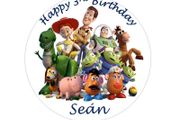 toy story personalised edible cake topper 7'