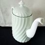 Rare Vintage 1940' Coffee Pot   Shell Pale  Green by MINTON Image 2