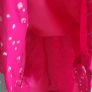 Vintage Hot Pink with Gold metallic Floral Dots Sz 12 UK Image 2