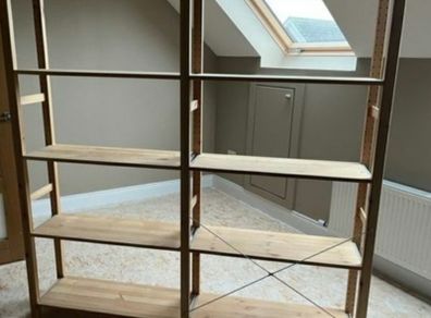 shelf real wood