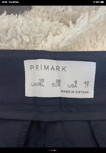 trousers size 10 linen look trousers size 10
