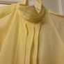 Stunning Yellow Blouse Image 2