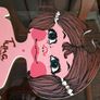 Pop Art Twiggy Head Vintage Clothes Hanger Image 5