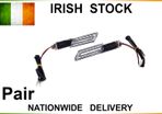 2x 15 LED Motorcycle Indicators Signal Light Indicator Black
