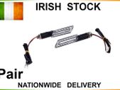 2x 15 LED Motorcycle Indicators Signal Light Indicator Black