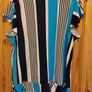 Gerard navy and blue strip ladies top (free postage) Image 6