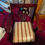 Mahogany Wood Table & 6 chairs Image 7