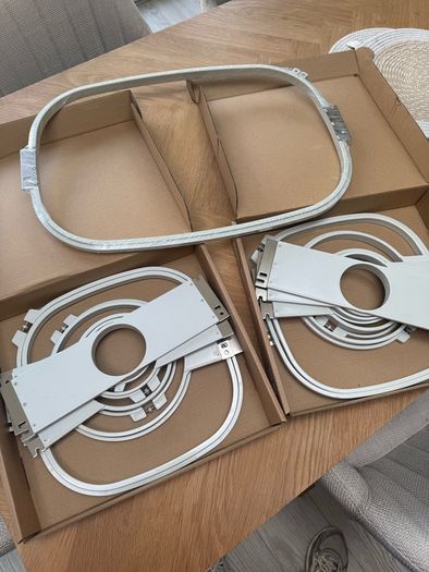 Bai Mirror 15 thread industrial embroidery machine + extras