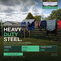Custom washing lines