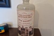 pottery whiskey bottle