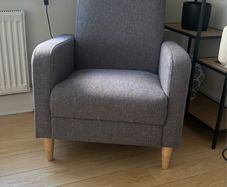 Grey Armchair