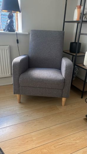 Grey Armchair