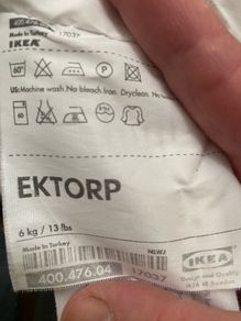 Ektorp sofa cover