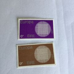 Pair of Ireland Europa stamps